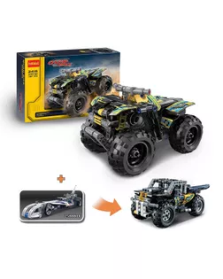 Конструктор с инерционным механизмом «Квадроцикл», 148 деталей арт. СМЛ-100083-1-СМЛ0002588805