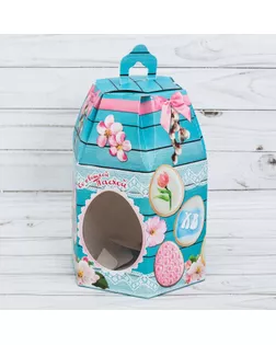 Коробка складная «Светлая Пасха», 16,5 × 14,5 × 21 см арт. СМЛ-133919-1-СМЛ0002678932