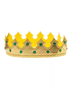 Карнавальная корона «Принц», цвет серебряный арт. СМЛ-100714-2-СМЛ0002768126