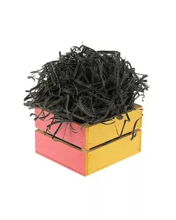 Наполнитель бумажный черный,  500 г арт. СМЛ-98744-2-СМЛ0002964986