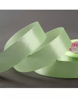 Лента атласная, 25 мм × 23 ± 1 м, цвет серо-зелёный №126 арт. СМЛ-97048-1-СМЛ0003019801