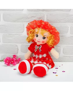 Мягкая кукла «Девчушка юбочка в цветочек», цвета МИКС, 45 см арт. СМЛ-133723-1-СМЛ0003044693