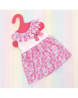 Платье «Мамина радость» для пупса 38-42 см арт. СМЛ-57798-1-СМЛ0003094064