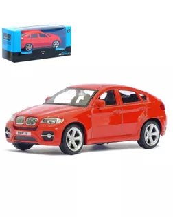 Машина металлическая BMW X6, масштаб 1:43, МИКС арт. СМЛ-217408-1-СМЛ0003098606
