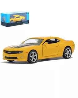 Машина металлическая CHEVROLET CAMARO, масштаб 1:32, инерция, МИКС арт. СМЛ-217411-1-СМЛ0003098621