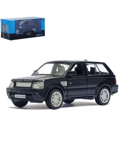 Машина металлическая LAND ROVER RANGE ROVER SPORT,1:32, инерция, цвет чёрный арт. СМЛ-100804-1-СМЛ0003098622