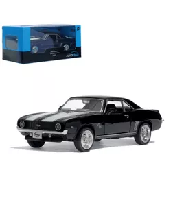 Машина металлическая CHEVROLET CAMARO SS, масштаб 1:32, инерция, МИКС арт. СМЛ-217414-1-СМЛ0003098637