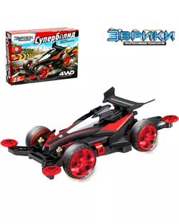 Электронный конструктор «Суперболид», 4WD арт. СМЛ-56996-1-СМЛ0003102429