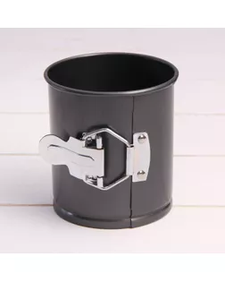 Форма для выпечки разъёмная «Элин», 10×10 см, антипригарное покрытие арт. СМЛ-206335-1-СМЛ0003137338