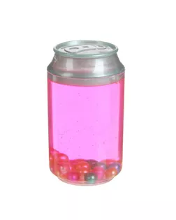 Лизун «Банка», твёрдый, с бусинами, цвета МИКС арт. СМЛ-58277-1-СМЛ0003139666