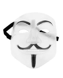 Карнавальная маска «Гай Фокс», пластик арт. СМЛ-48311-1-СМЛ0000320058