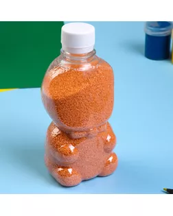 Песок цветной в бутылках "Оранжевый"МИКС 500 гр арт. СМЛ-8001-1-СМЛ3222995