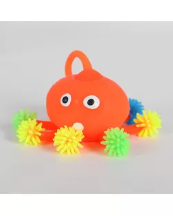 Ёжка «Медуза», резиновый, световой, цвета МИКС арт. СМЛ-48558-1-СМЛ0000322402