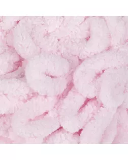 Пряжа "Puffy" 100 % микрополиэстер 9,2м/100г  (340 св. розовый) арт. СМЛ-20995-7-СМЛ3312708