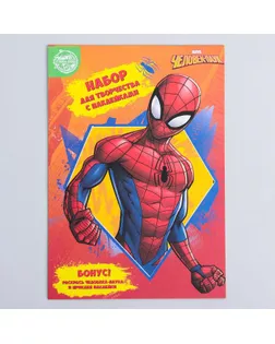Книга с наклейками «Герой», Человек-паук арт. СМЛ-204766-1-СМЛ0003503673