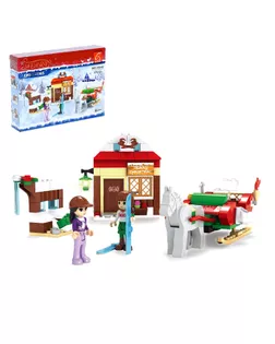 Конструктор «Магазинчик Санты», 178 деталей арт. СМЛ-120869-1-СМЛ0003548630