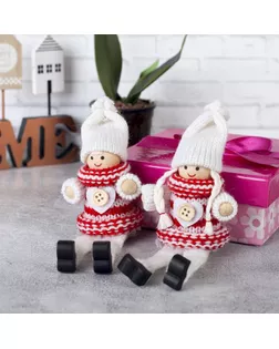 Игрушка - подвеска «Зимние куколки», МИКС арт. СМЛ-60219-1-СМЛ0003584597