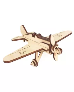 Игрушка-конструктор «Военный самолёт И-16» арт. СМЛ-55862-1-СМЛ0003649842
