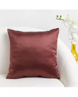 Декоративная подушка «Этель» 40×40 см Дамаск AMBER SOLID, 100% п/э арт. СМЛ-24394-3-СМЛ3679800
