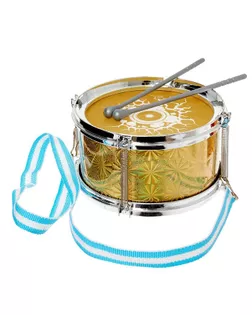 Игрушка барабан «Золото», d=15 см арт. СМЛ-118887-1-СМЛ0003694067