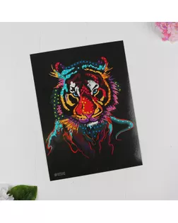Мозаика стразами "Тигриный взгляд" арт. СМЛ-13851-1-СМЛ3701071