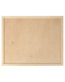 Планшет деревянный, с врезанной фанерой, 40 х 50 х 3,5 см, глубина 0.5 см, сосна арт. СМЛ-190591-1-СМЛ0003726885