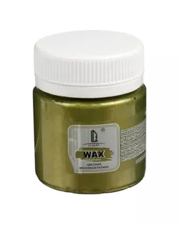 Воск для патинирования 40 мл LUXART LuxWax золото зелёное арт. СМЛ-37364-1-СМЛ0003795669
