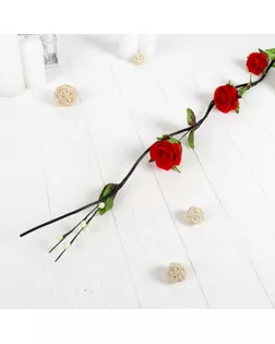 Декор тинги "Розы с шариками" 150 см, (фасовка 5 шт, цена за 1шт) микс арт. СМЛ-165799-1-СМЛ0003933306