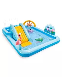 Игровой центр «Приключения в джунглях», 244 х 198 х 71 см, от 2 лет, 57161NP INTEX арт. СМЛ-126813-1-СМЛ0003947847