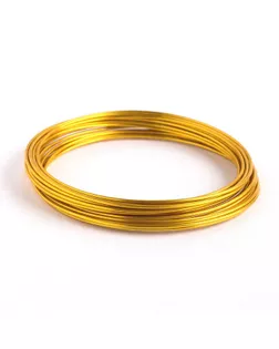 Проволока для плетения D=1.5мм, намотка 5м, цвет золотой арт. СМЛ-29202-1-СМЛ4018141