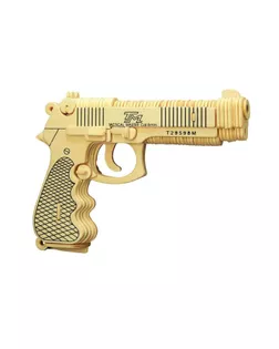 Сборная деревянная модель «Пистолет Беретта» арт. СМЛ-108312-1-СМЛ0004018737