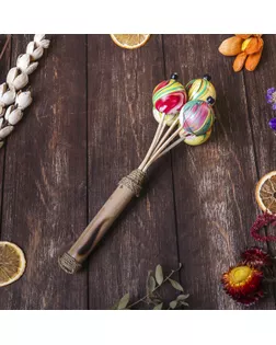 Музыкальный инструмент "Маракас составной" 9x9x25 см  МИКС арт. СМЛ-67230-1-СМЛ0004165550