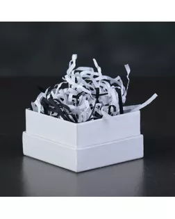 Наполнитель бумажный "Инь Янь", микс, бело-черный, 1000 г арт. СМЛ-98105-2-СМЛ0004181850