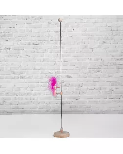 Игрушка «Цветной дятел на стволе», цвета МИКС арт. СМЛ-51750-1-СМЛ0000423650