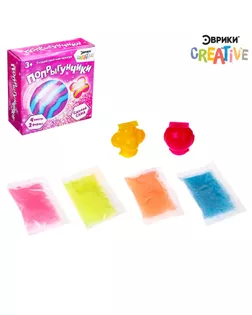 Набор для опытов «Попрыгунчики», 2 формы, 4 цвета арт. СМЛ-70742-1-СМЛ0004274878