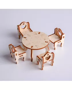 Кукольная мебель «Кухонный уголок» арт. СМЛ-81768-1-СМЛ0004276124