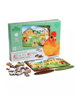 Настольная игра «День на ферме» арт. СМЛ-109943-1-СМЛ0004276316