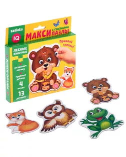 Макси-пазлы с глазками «Лесные животные» арт. СМЛ-70221-1-СМЛ0004285453