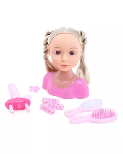 Кукла-манекен для создания причёсок «Нана» с аксессуарами арт. СМЛ-70448-1-СМЛ0004370156