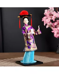 Кукла коллекционная "Китаянка в национ. платье с письменами" МИКС 32х12,5х12,5 см арт. СМЛ-121275-1-СМЛ0004390906