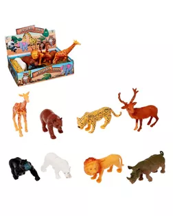 Фигурка животного «Дикий зверь», МИКС арт. СМЛ-73806-1-СМЛ0004437340