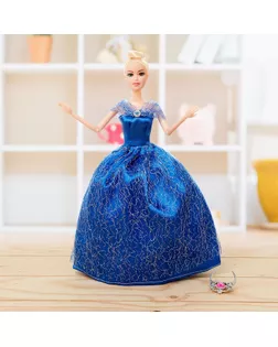 Кукла модель шарнирная «Виктория» в пышном платье, с аксессуарами, МИКС арт. СМЛ-73348-1-СМЛ0004437977