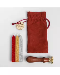 Сургучная печать «С Новым годом!», 7 х 15 см арт. СМЛ-127125-1-СМЛ0004459532