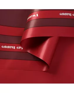 Пленка матовая для цветов "Бостон",красный, 57 см х 5 м арт. СМЛ-125847-2-СМЛ0004475868