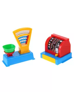 Набор игровой «Магазин», весы и касса арт. СМЛ-53267-1-СМЛ0000447744