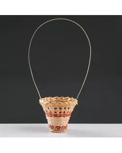 Корзина «Стакан», 12×14 см, бамбук арт. СМЛ-70127-1-СМЛ0004501532