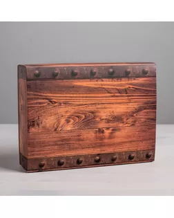 Коробка для сладостей «Ящик», 20 × 15 × 5 см арт. СМЛ-79536-1-СМЛ0004599448
