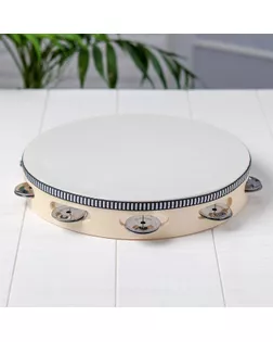 Бубен "Классика" 16 тарелок 25х25х4,5 см арт. СМЛ-127249-1-СМЛ0004619664