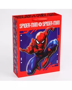Пакет ламинат вертикальный "Spider-Man", Человек-паук, 23х27х11,5 см арт. СМЛ-101041-2-СМЛ0004628780