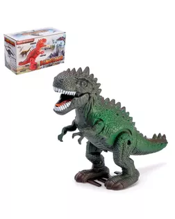 Динозавр «Рекс» работает от батареек, световые и звуковые эффекты, МИКС арт. СМЛ-78741-1-СМЛ0004669850